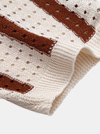 Maqiato | Men's Striped Shirt & Linen Trousers Set