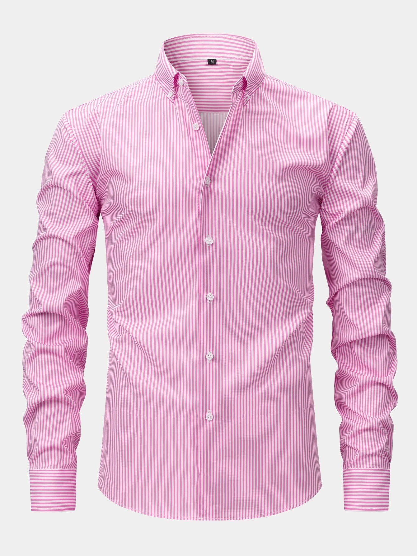 Maqiato | Men's Striped Shirt & Slim Fit Pants Set