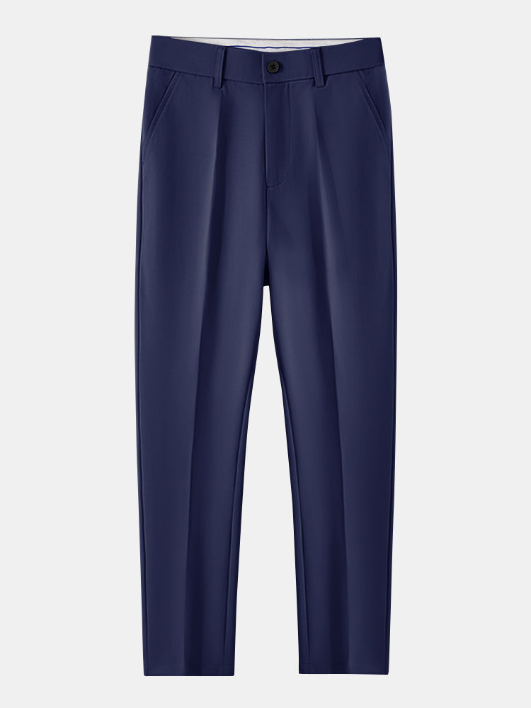 Maqiato | Men's Striped Shirt & Slim Fit Pants Set