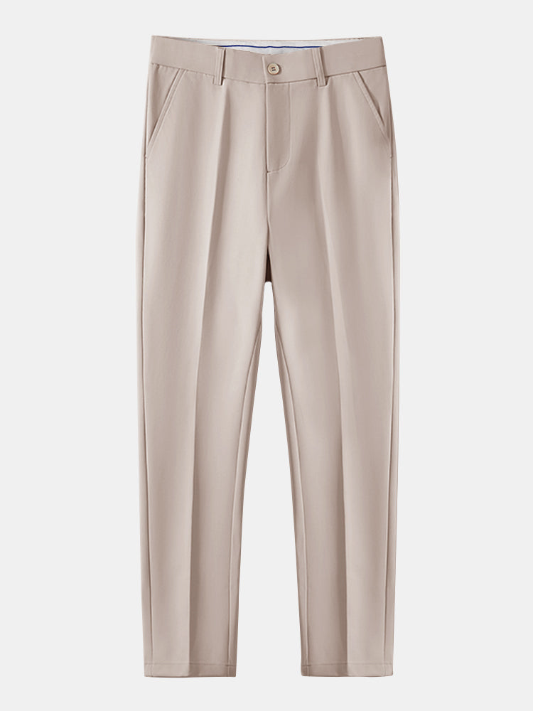 Maqiato | Men's Striped Shirt & Slim Fit Pants Set