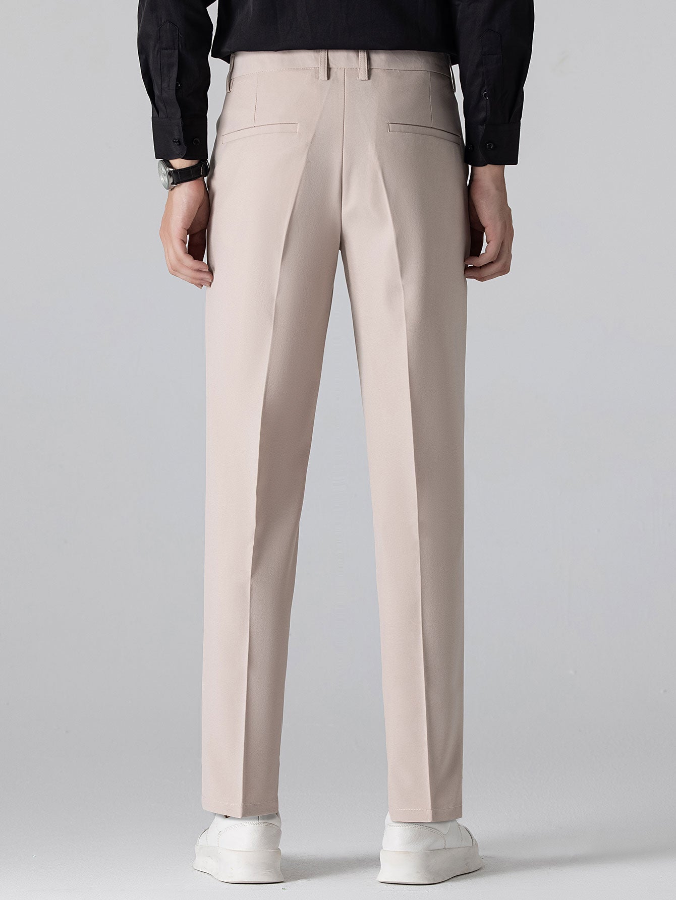 Maqiato | Men's Striped Shirt & Slim Fit Pants Set