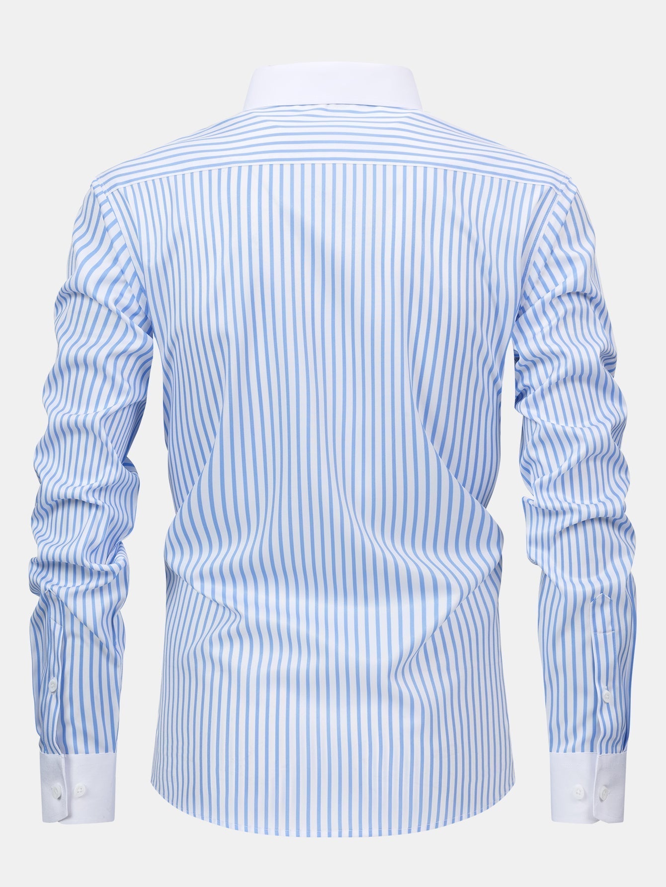 Maqiato | Men's Striped Shirt & Slim Fit Pants Set