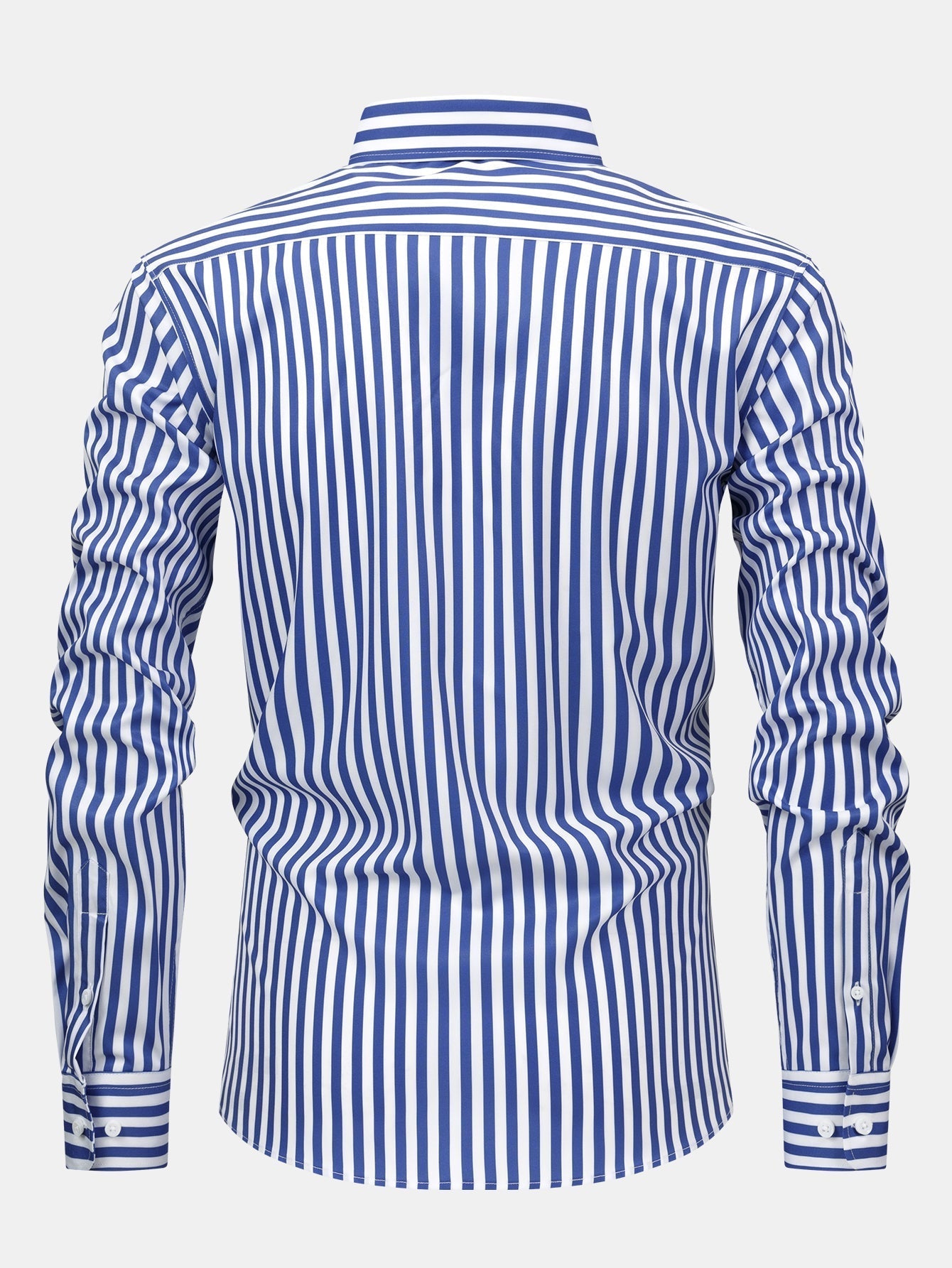 Maqiato | Men's Striped Shirt & Slim Fit Pants Set