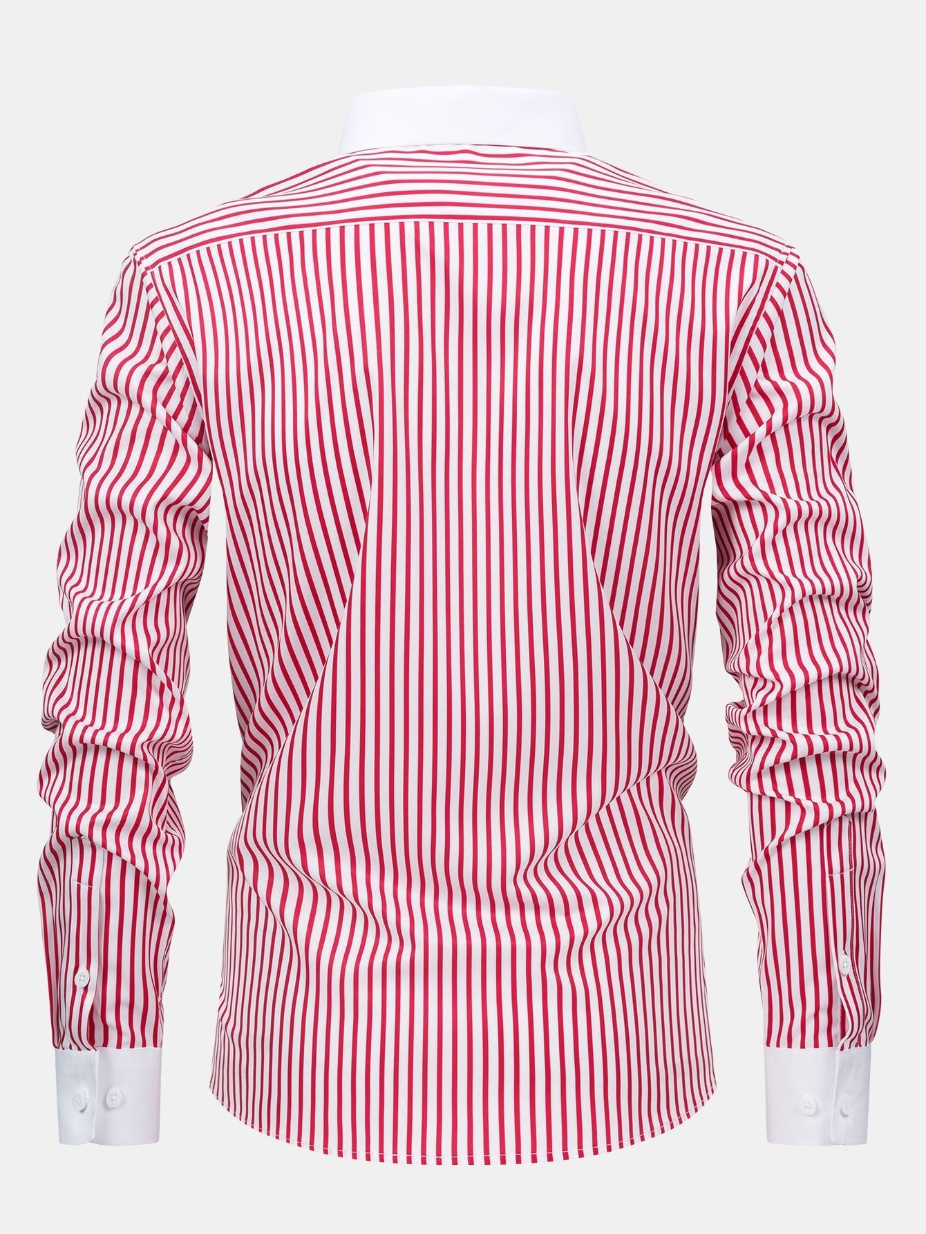 Maqiato | Men's Striped Shirt & Slim Fit Pants Set
