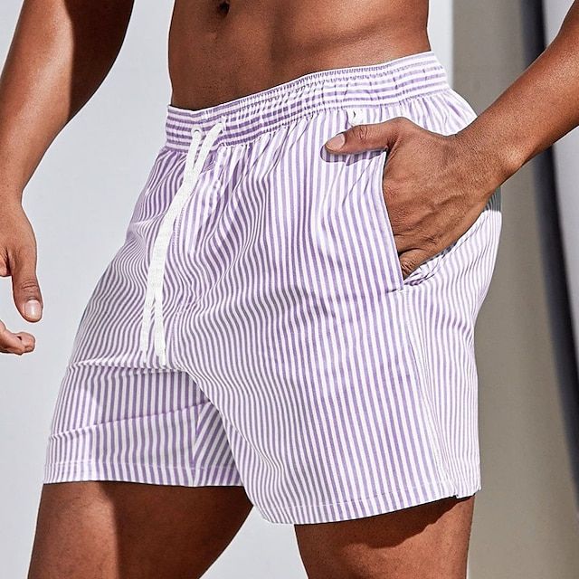 Maqiato | Men's Striped Summer Shorts