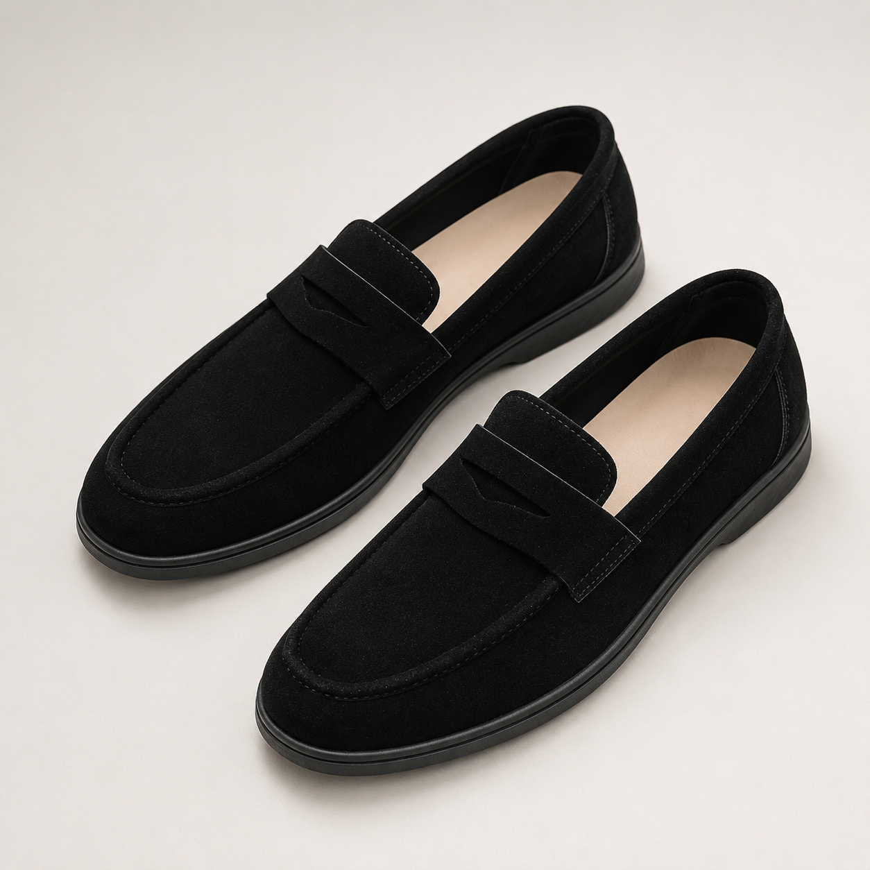 Maqiato | Men's Suede Penny Loafers