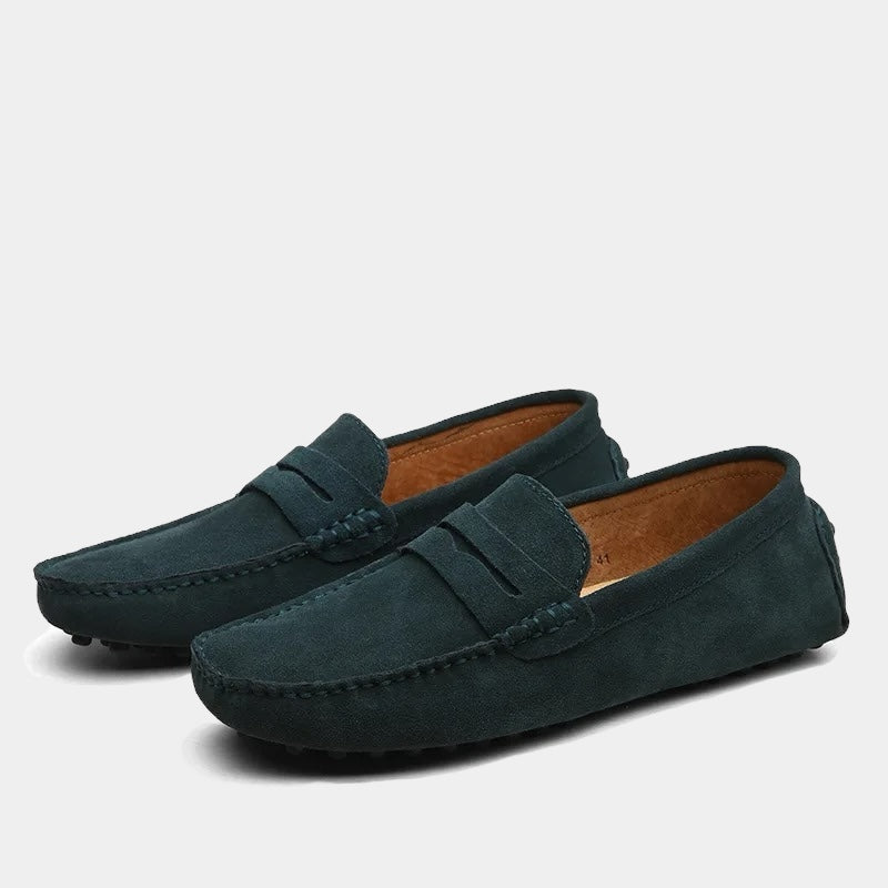Maqiato | Men's Suede Penny Loafers