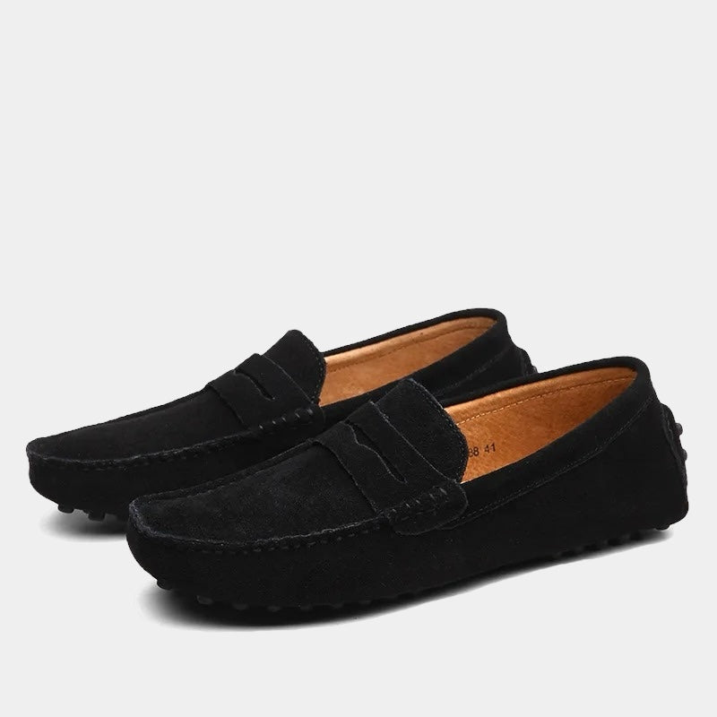 Maqiato | Men's Suede Penny Loafers