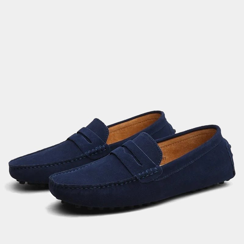 Maqiato | Men's Suede Penny Loafers