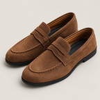 Maqiato | Men's Suede Penny Loafers