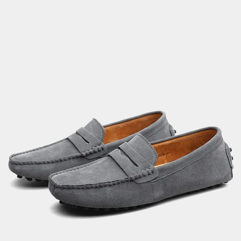 Maqiato | Men's Suede Penny Loafers