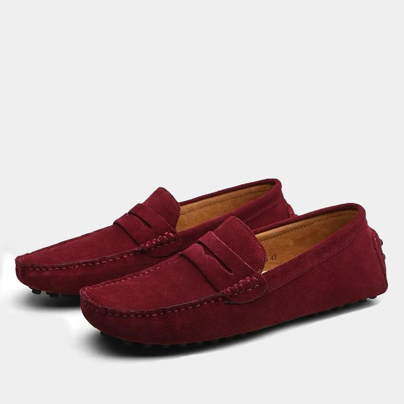 Maqiato | Men's Suede Penny Loafers