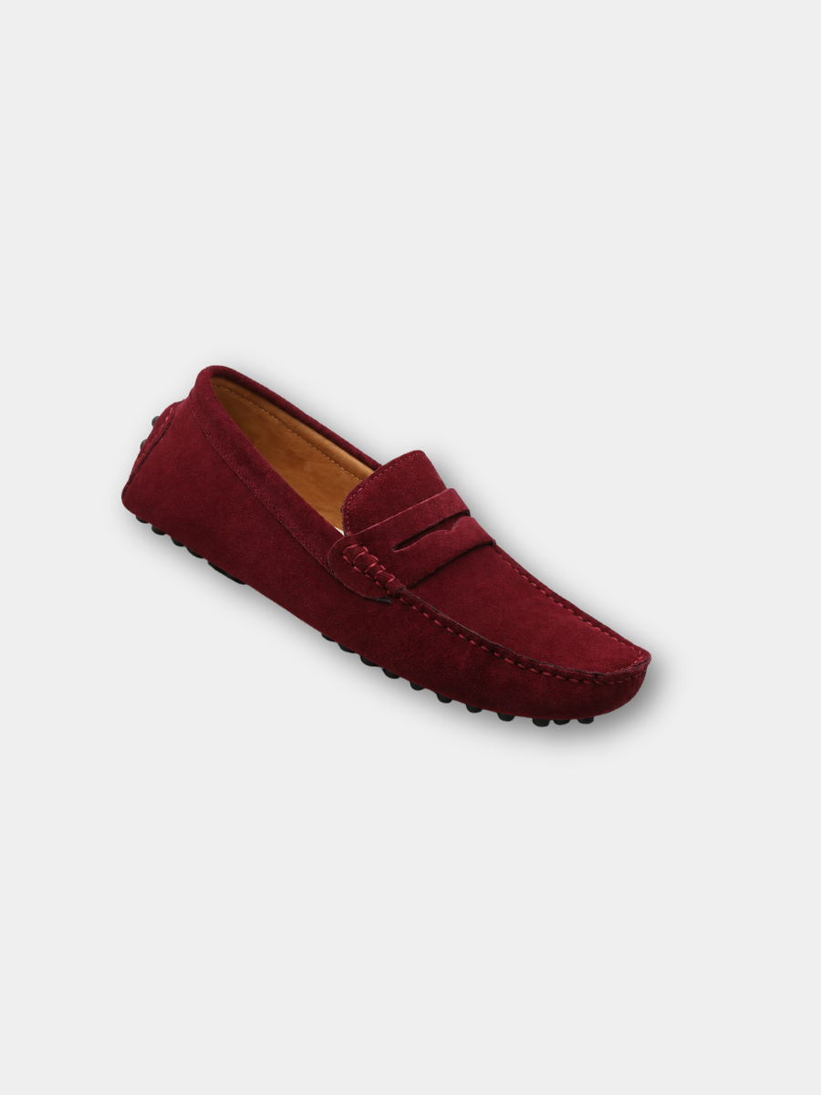 Maqiato | Men's Suede Penny Loafers
