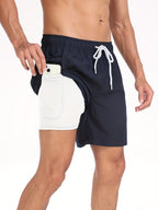 Maqiato | Men's Swim Shorts with Phone Pocket