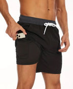 Maqiato | Men's Swim Shorts with Phone Pocket