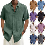 Maqiato | Men's Textured Linen Shirt