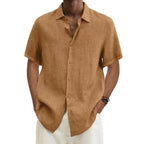 Maqiato | Men's Textured Linen Shirt