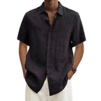 Maqiato | Men's Textured Linen Shirt