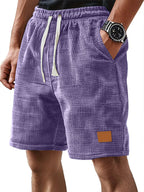 Maqiato | Men's Textured Waffle Shorts