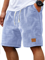 Maqiato | Men's Textured Waffle Shorts