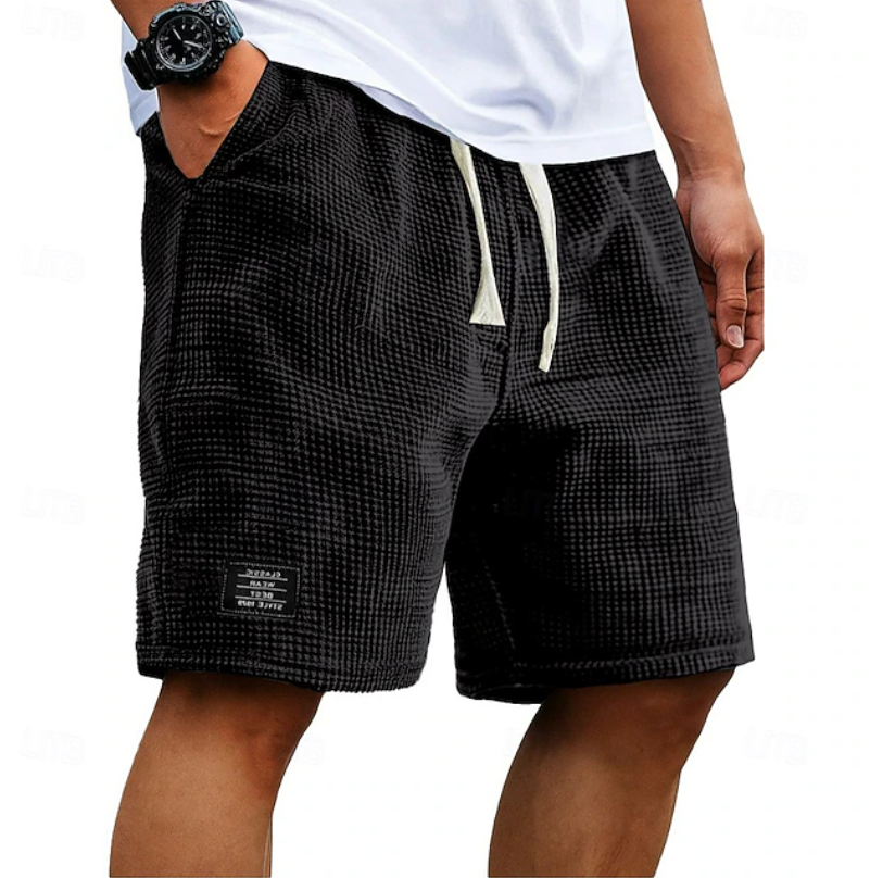 Maqiato | Men's Textured Waffle Shorts