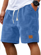 Maqiato | Men's Textured Waffle Shorts