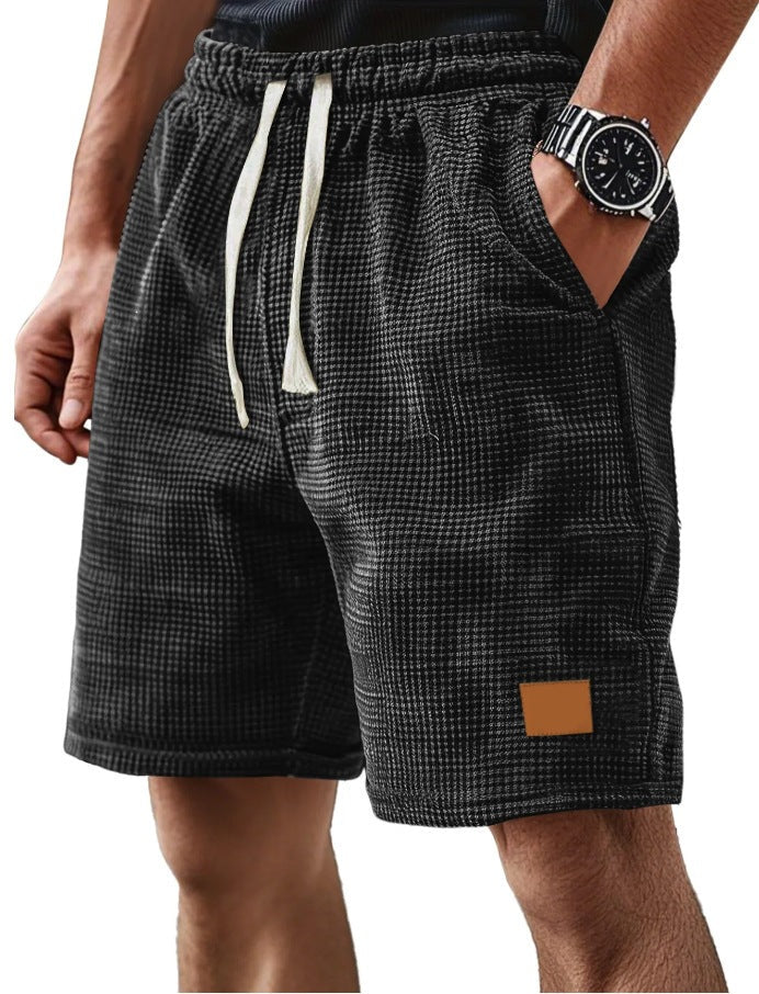 Maqiato | Men's Textured Waffle Shorts