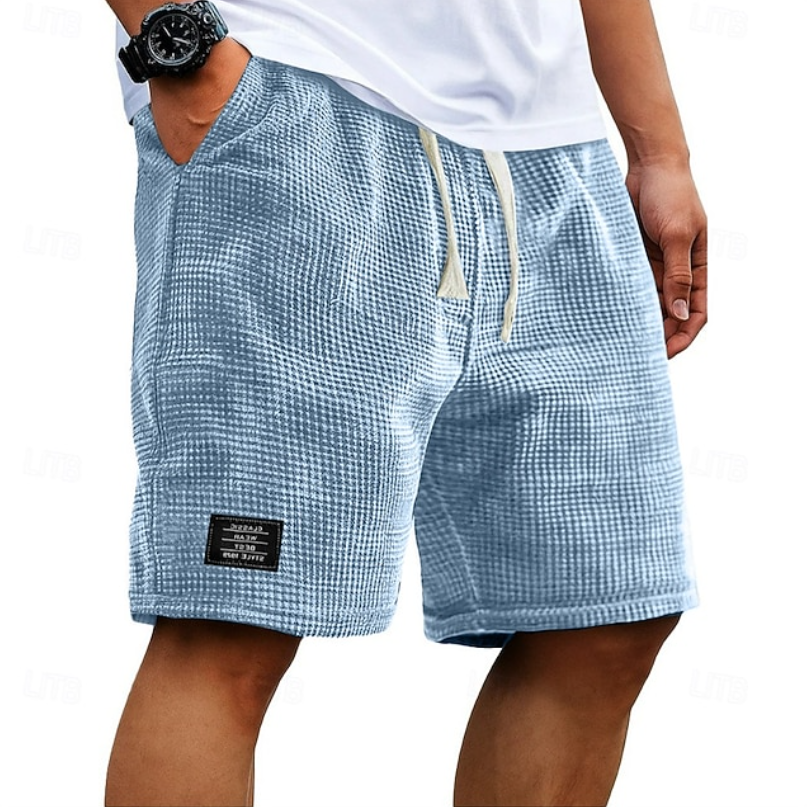 Maqiato | Men's Textured Waffle Shorts