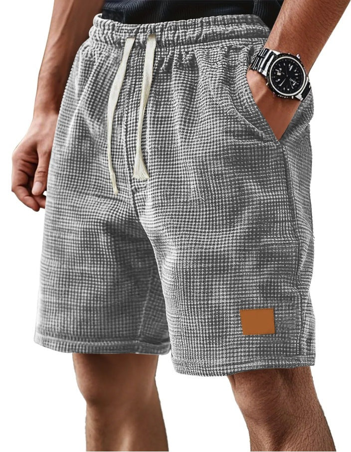 Maqiato | Men's Textured Waffle Shorts