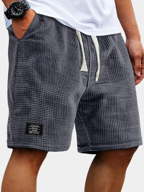 Maqiato | Men's Textured Waffle Shorts