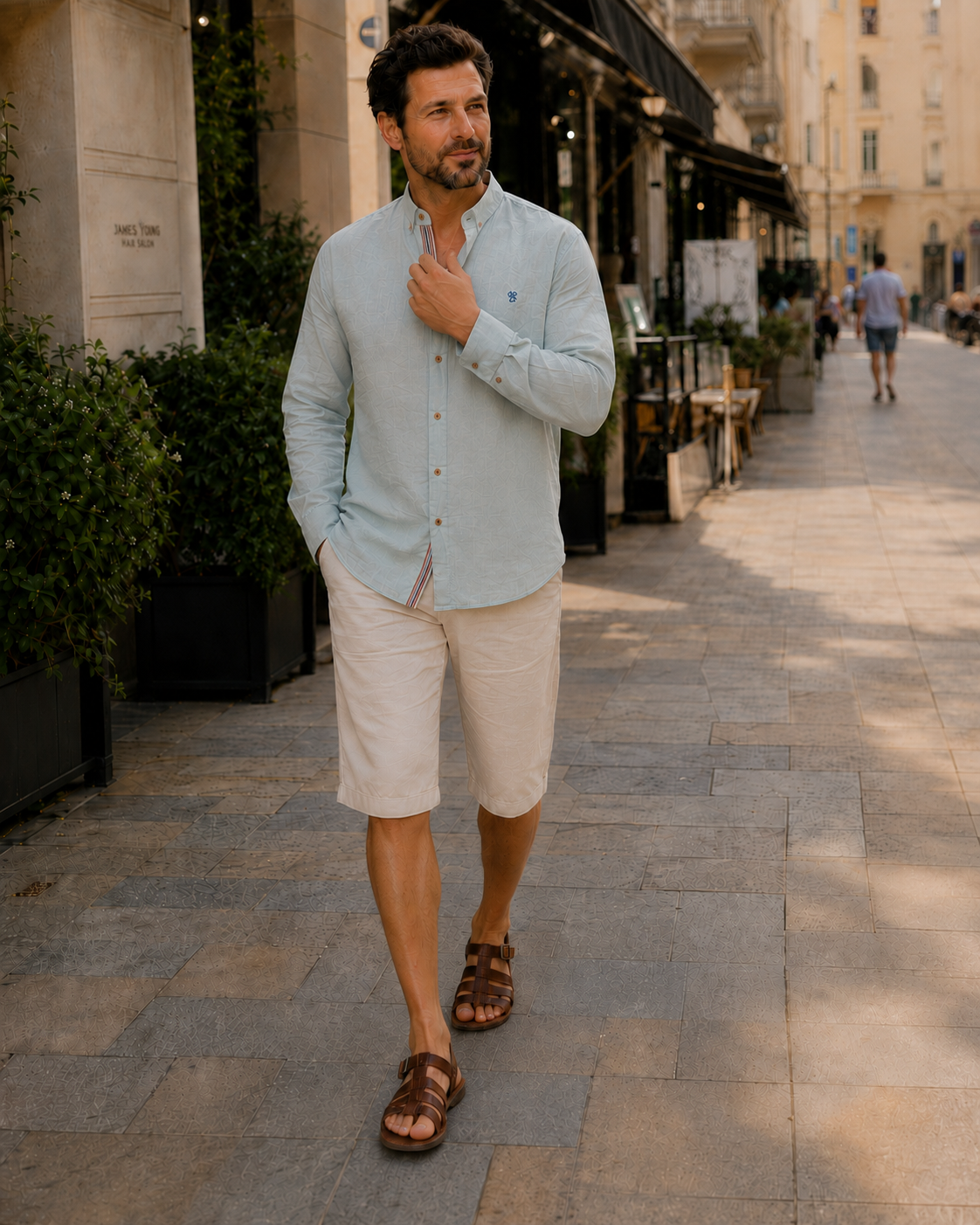 Maqiato | Men's Traditional Check Shirt