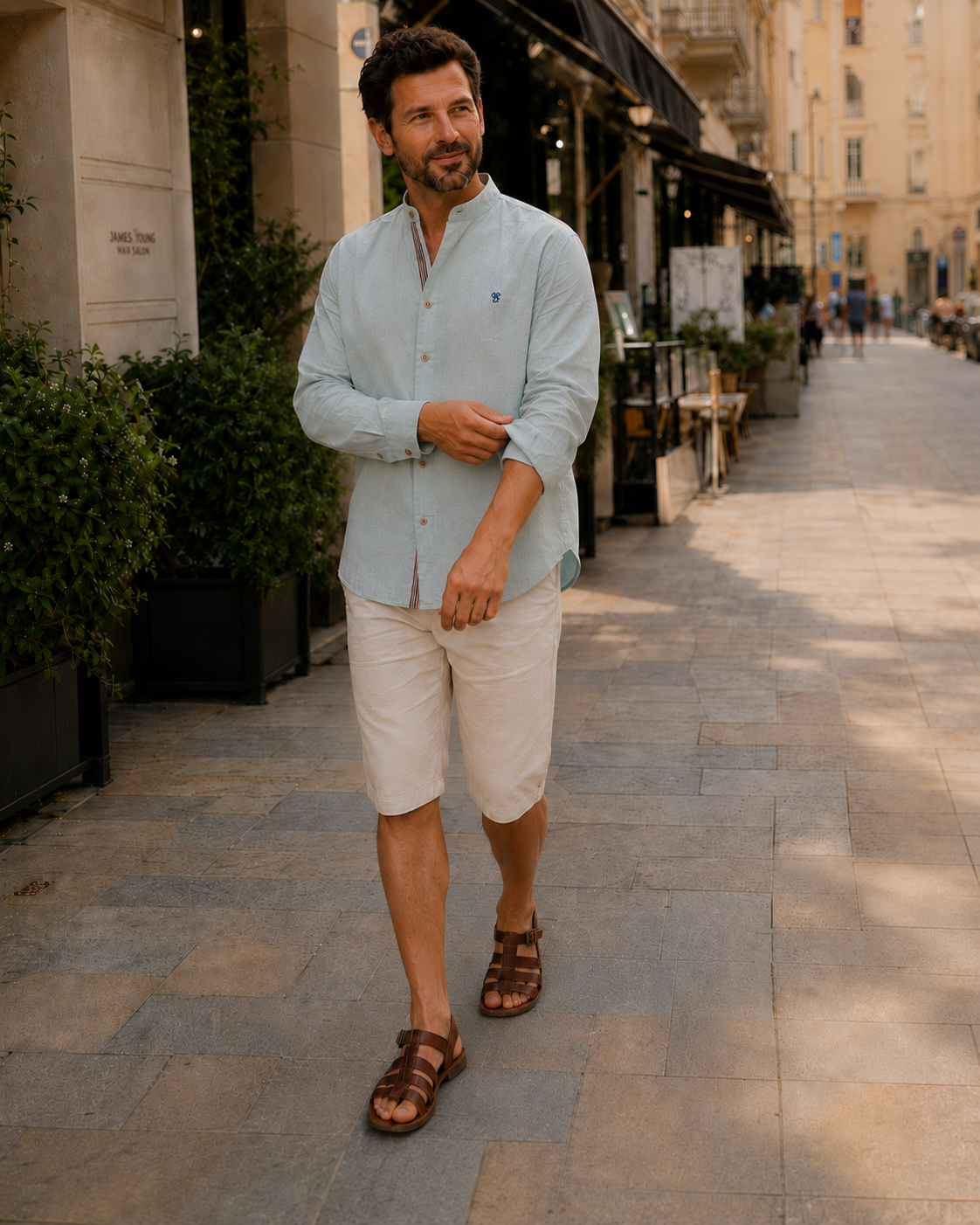 Maqiato | Men's Traditional Check Shirt
