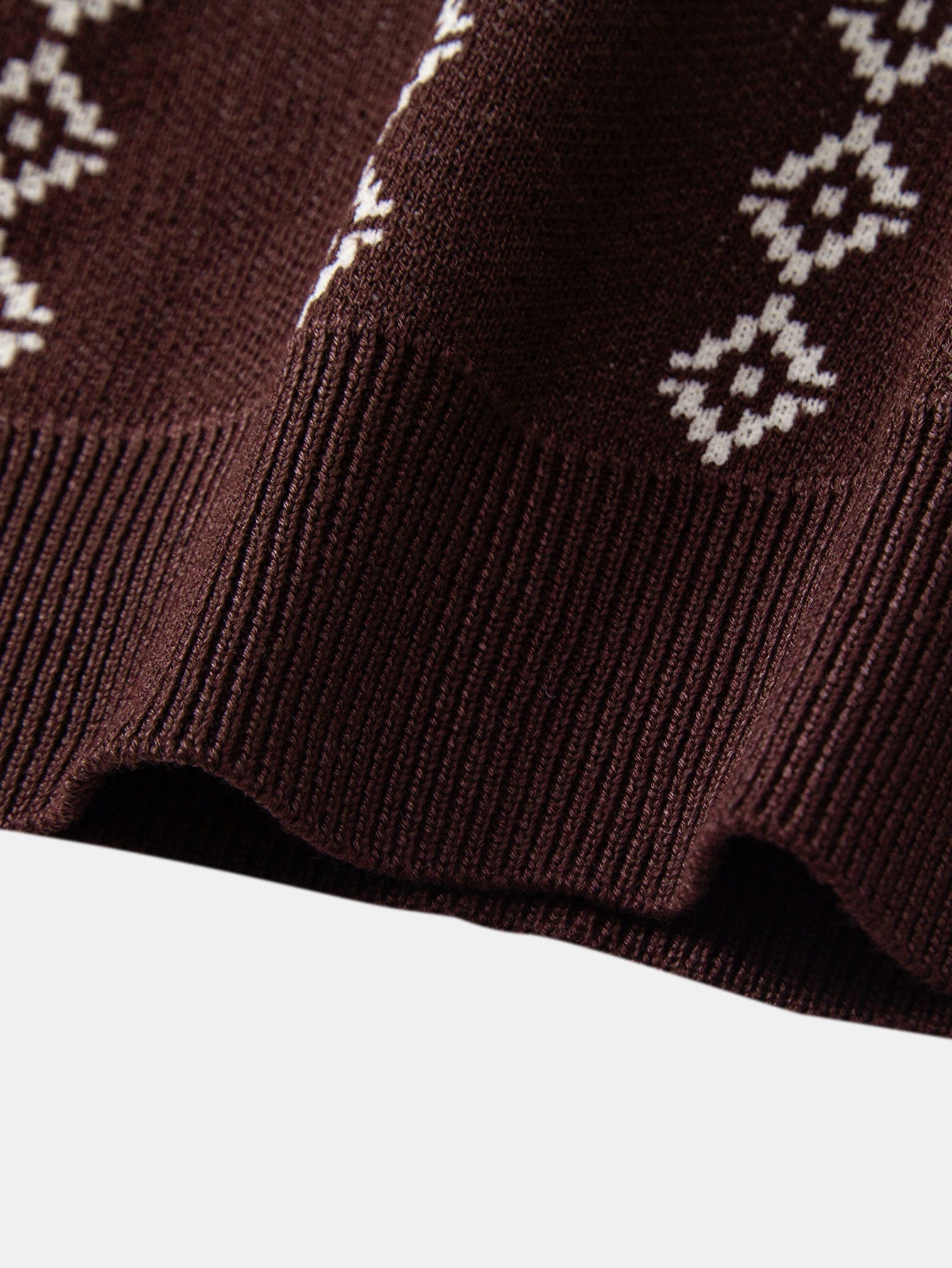Maqiato | Men's V-Neck Knit Polo