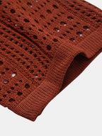 Maqiato | Men's V-Neck Knit Polo