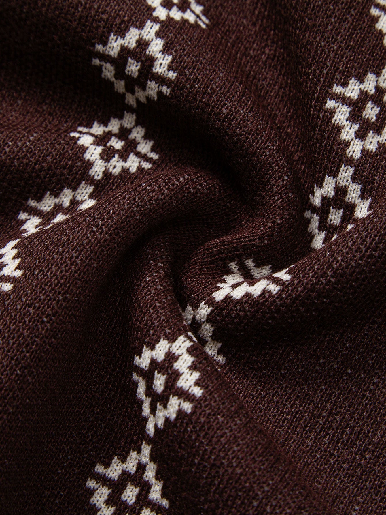 Maqiato | Men's V-Neck Knit Polo