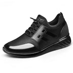 Maqiato | Men's Vegan Leather Sneakers in Black