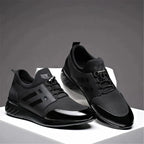 Maqiato | Men's Vegan Leather Sneakers in Black