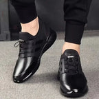 Maqiato | Men's Vegan Leather Sneakers in Black