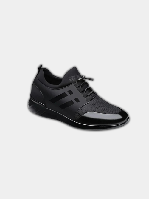 Maqiato | Men's Vegan Leather Sneakers in Black