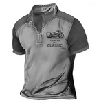 Maqiato | Men's Vintage Knit Polo Shirt