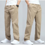 Maqiato | Men's Wide Leg Cotton Pants