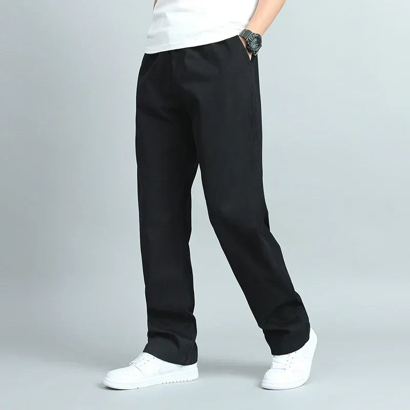 Maqiato | Men's Wide Leg Cotton Pants