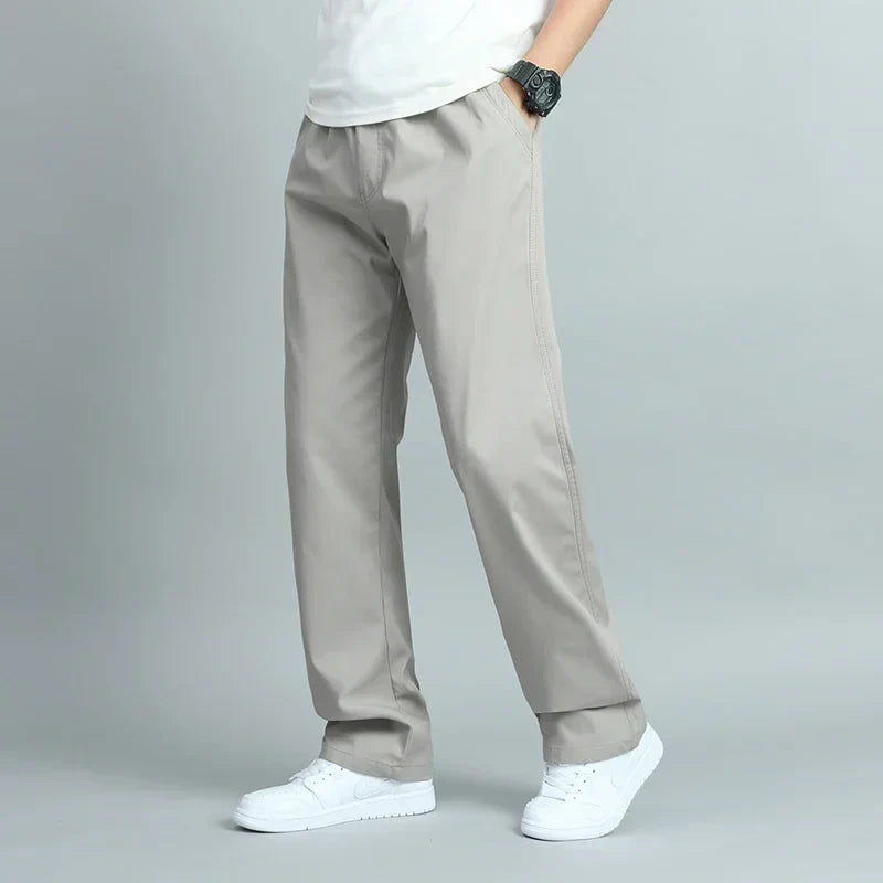Maqiato | Men's Wide Leg Cotton Pants