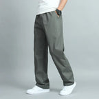 Maqiato | Men's Wide Leg Cotton Pants