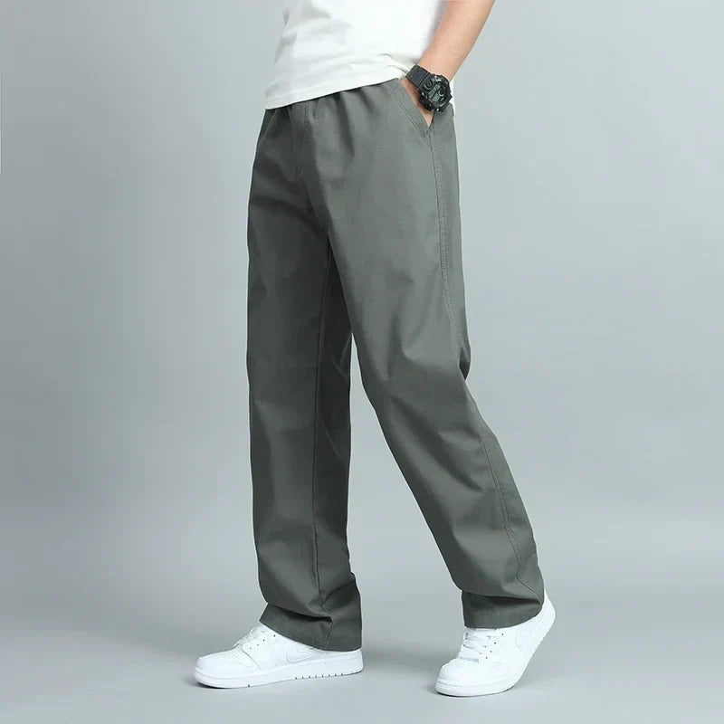 Maqiato | Men's Wide Leg Cotton Pants