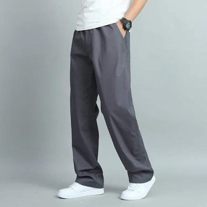 Maqiato | Men's Wide Leg Cotton Pants