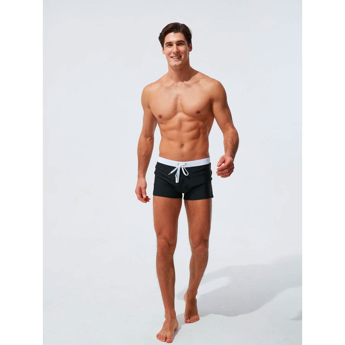 Maqiato | Men's Wide-Waistband Swim Shorts