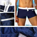 Maqiato | Men's Wide-Waistband Swim Shorts