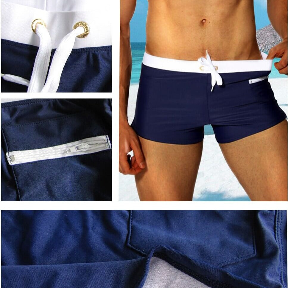 Maqiato | Men's Wide-Waistband Swim Shorts