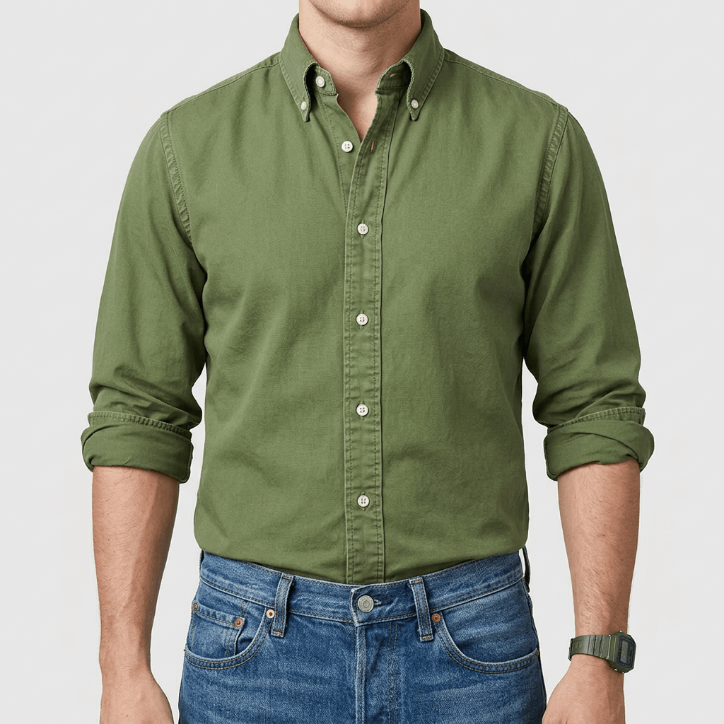 Maqiato | Men's Wrinkle-Resistant Long Sleeve Shirt